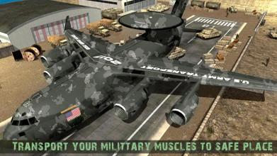 US Army Transport - Army Cargo Plane & Tanks截图4