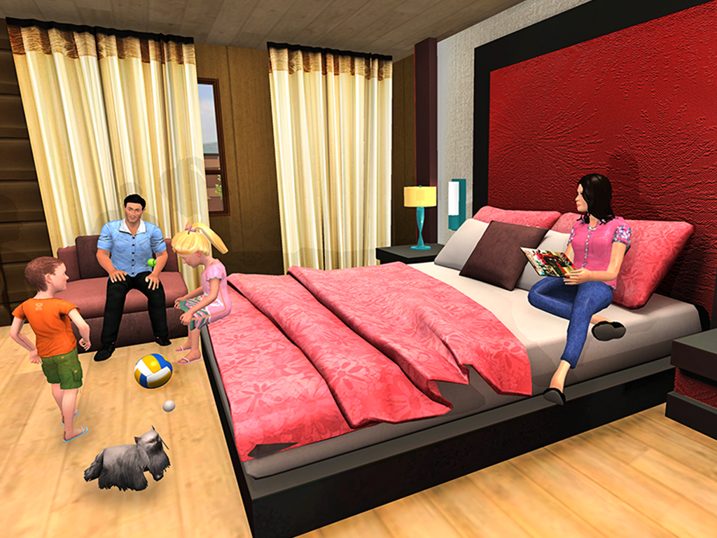 Virtual Family Happy Mom Sim 3D截图1