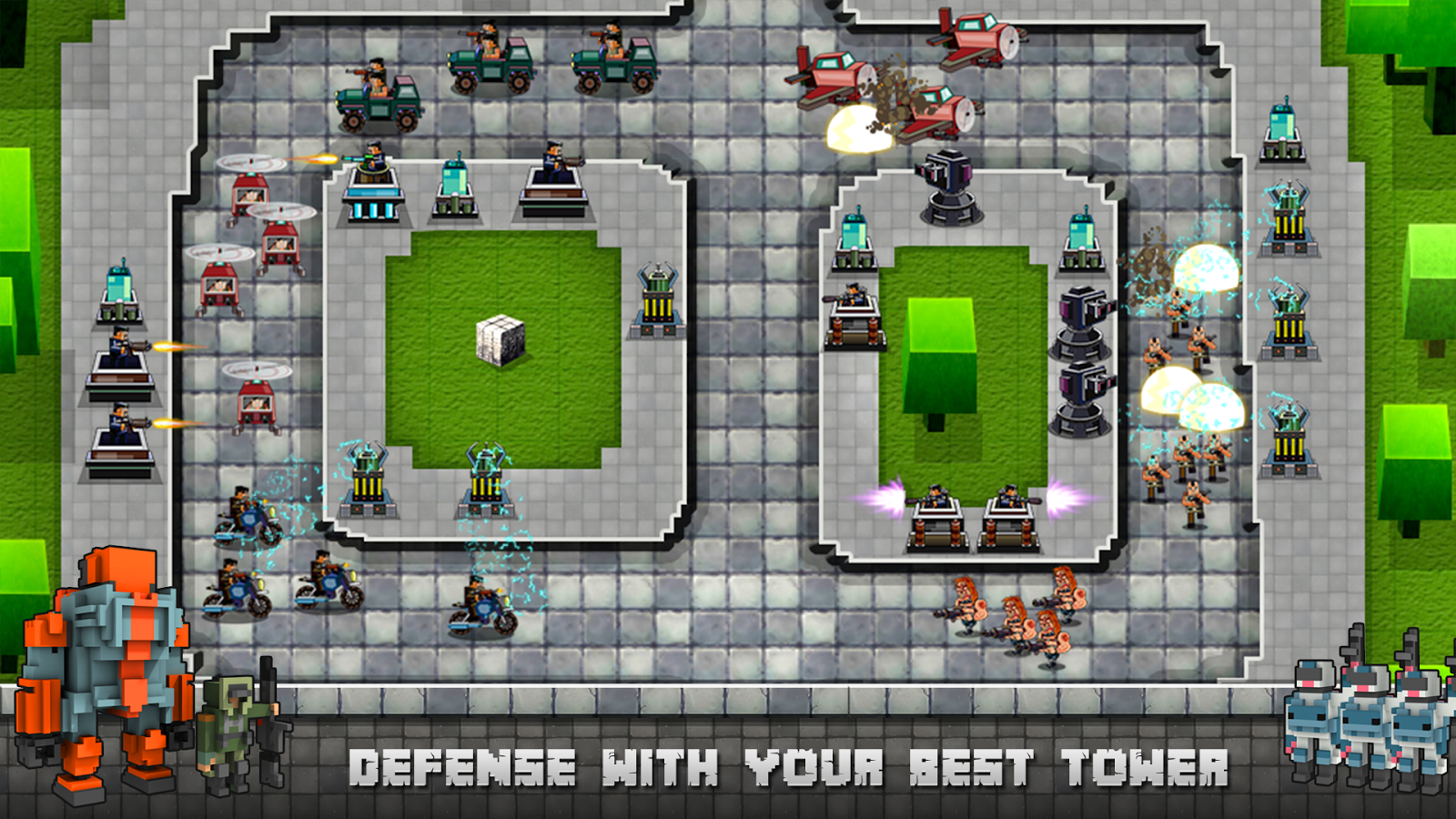 Tower Defense Mine Craft截图5