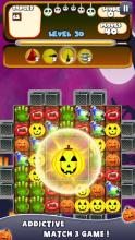 Halloween Puzzle 2018 – Match 3 Monster截图2