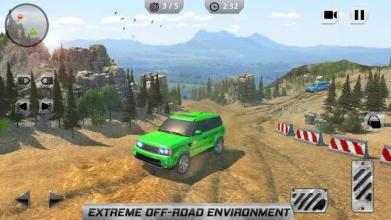 Off-Road 4x4 Jeep Truck Hill Climb: Muddy Drive截图2