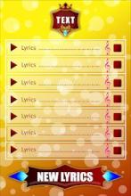 Micro TDH Piano Game Songs Lyrics截图2