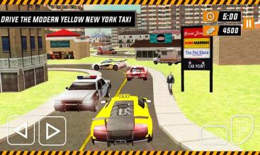 Modern City Taxicab Driving 3D截图3