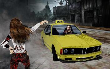 Zombie Taxi Driver Game Dead City截图5