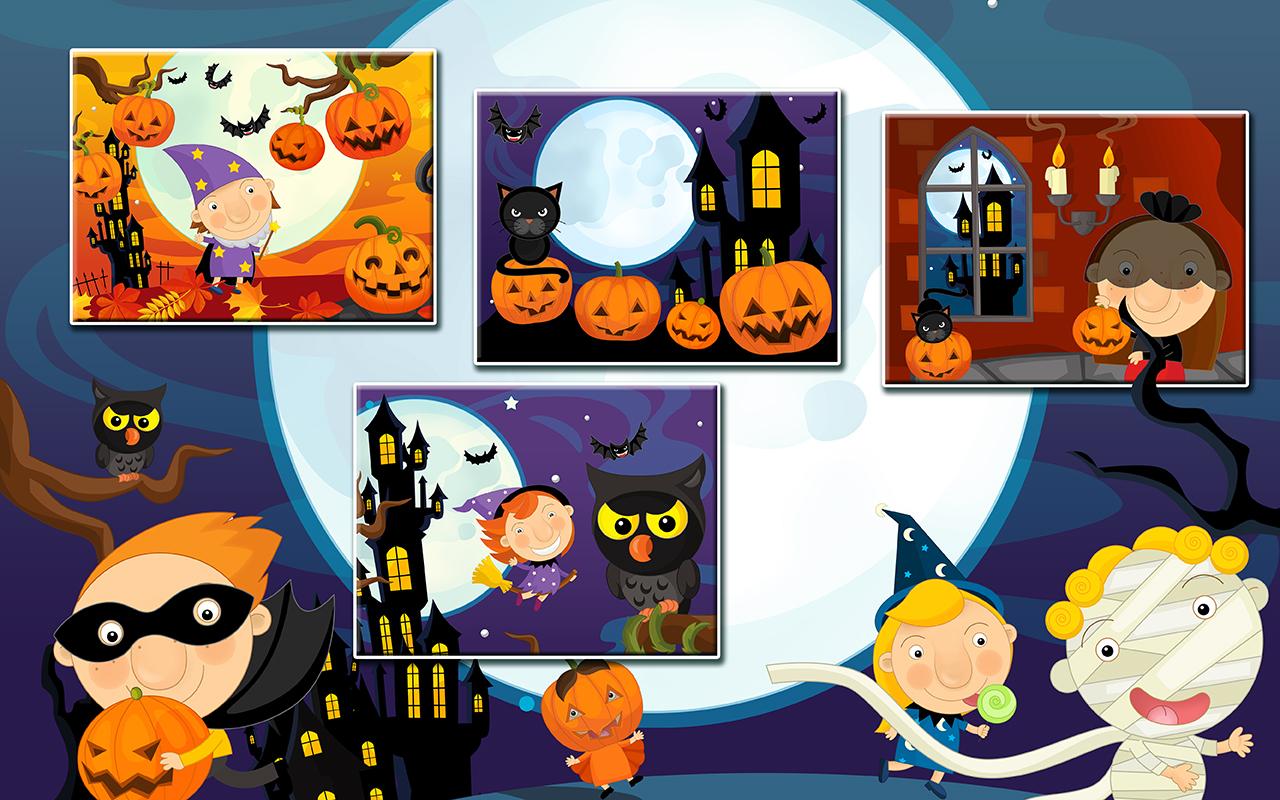 Halloween Jigsaw Puzzles Game截图3