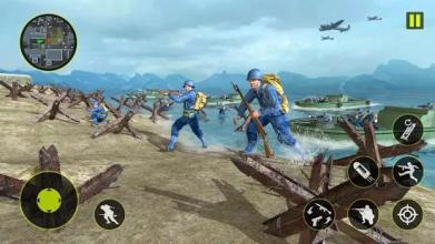 US Army WW2 Battleground Survival Shooting Game截图2