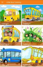 Little Bus Coloring截图3