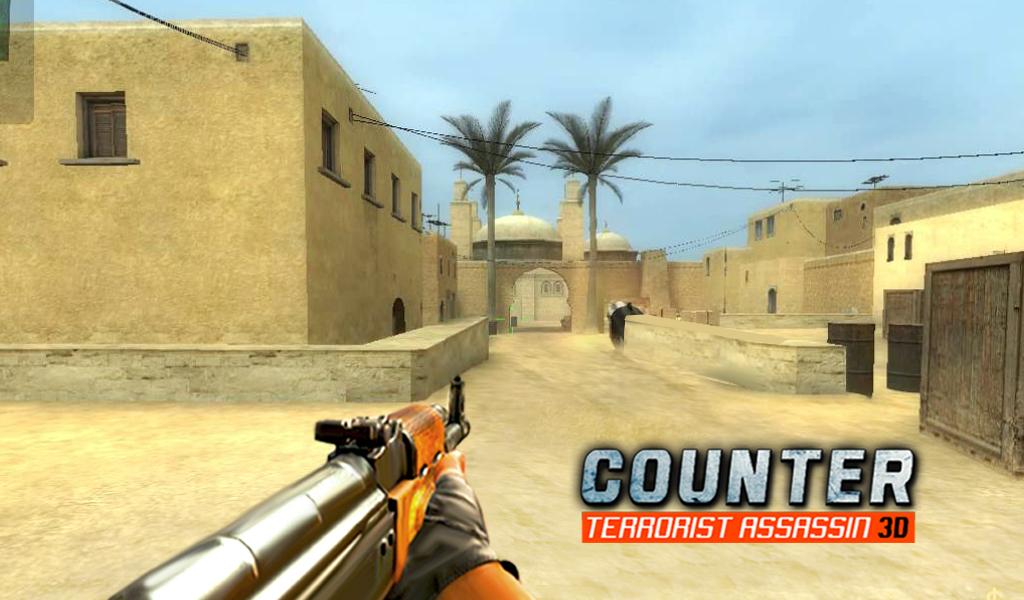 Counter Terrorist Assassin 3D: Free Shooting Games截图1