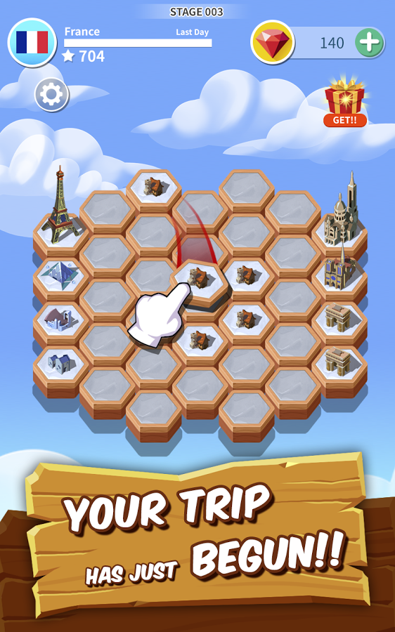 World Connect : Match 4 merging puzzle截图4