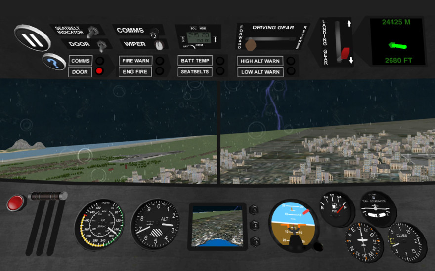 Airplane Pilot Simulator 3D截图2