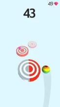 Splashy Bounzy Jump- Ballz Bounces On Color Target截图4