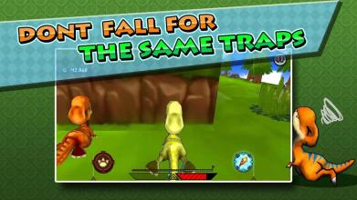 Trap & Go Dino: Jurassic Dinosaur Run截图2