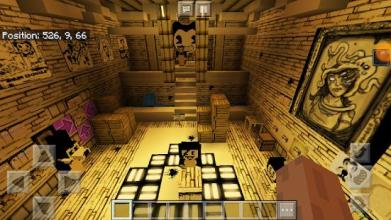 Bendy 3 Horror Survival Adventure MCPE 2018截图5