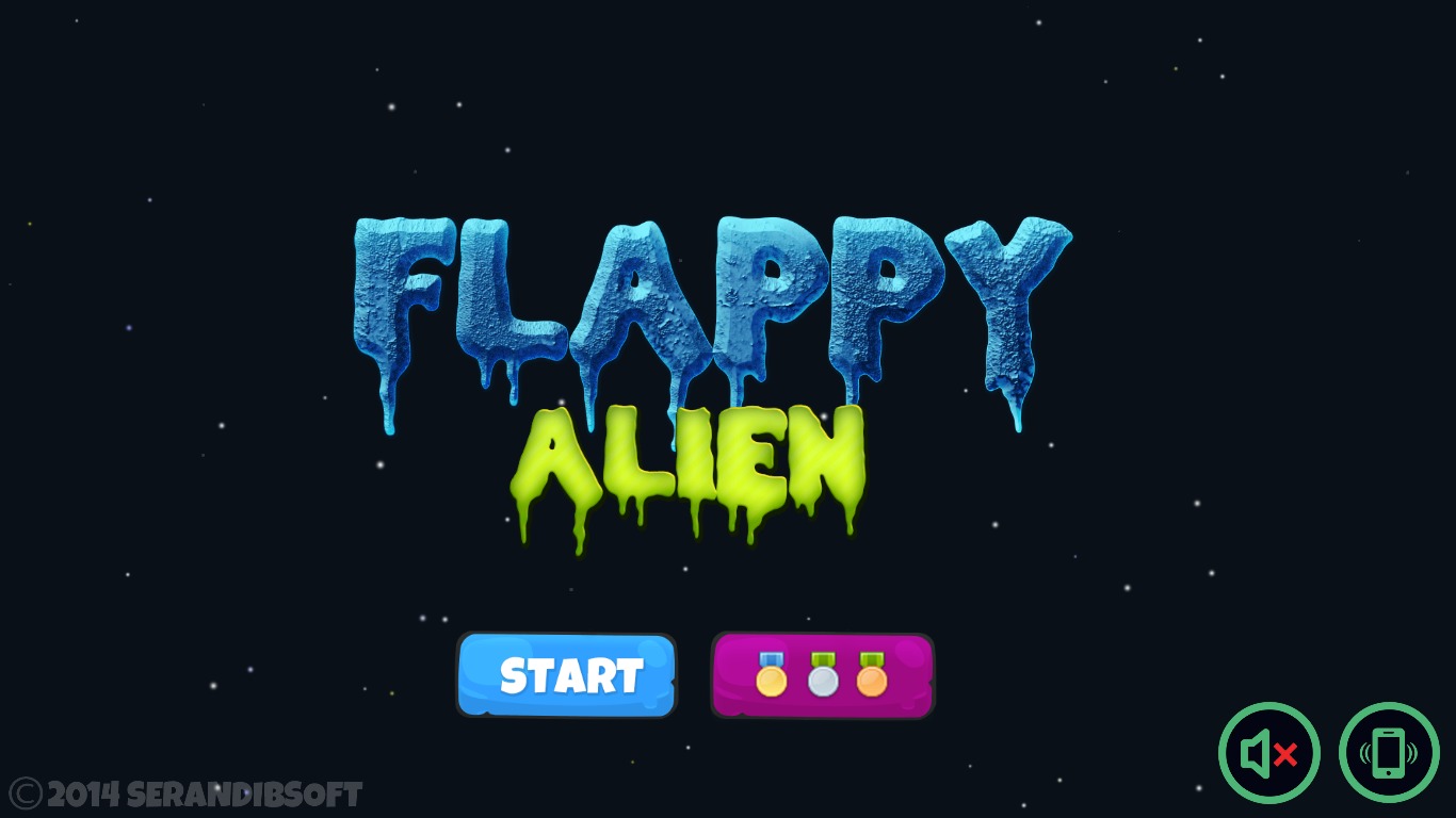 Flappy Alien截图1