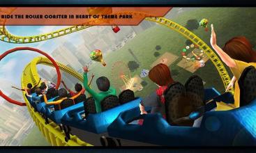 Roller Coaster Simulator - Fun Train Ride截图2