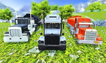 OffRoad Scary Oil chained Truck Driving Game截图2