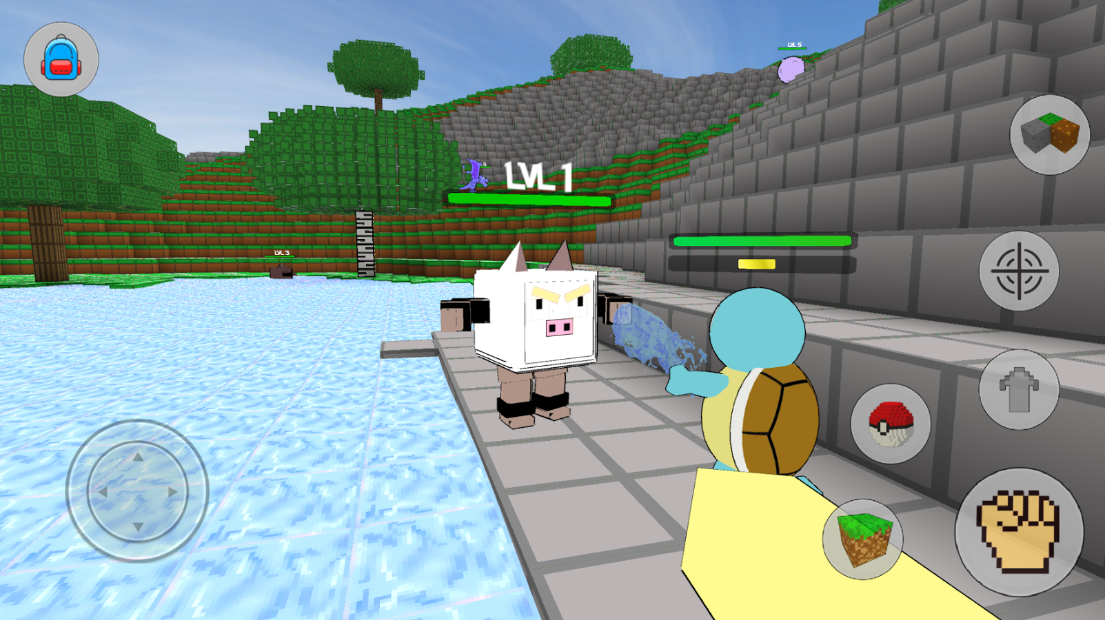 Block Pixelmon exploration: of craft & build lite截图2