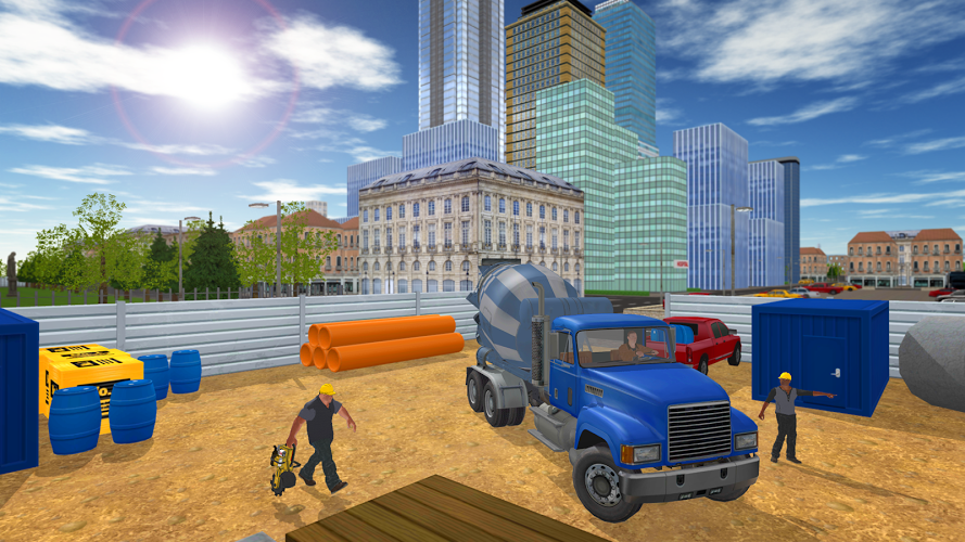 Construction Truck Transport截图4