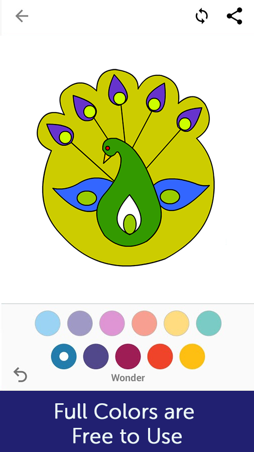 Draw Rangoli Designs- Coloring Book截图1