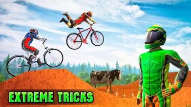 Crazy Bicycle Race - Mad Tricks截图2