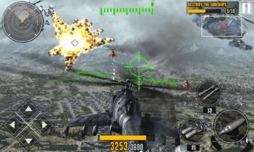 Air Combat Gunship Simulator 2018截图1