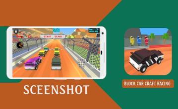 Blocky Car Craft : Brake To Die Rally Racing截图4