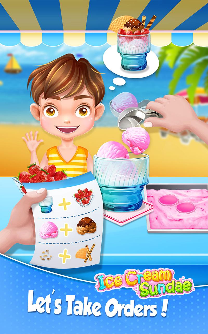 Ice Cream Sundae Maker 2截图1