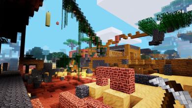 Craft Block Parkour Simulator Game截图2