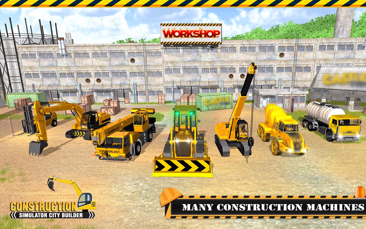 Construction Simulator City Builder: Machine World截图2