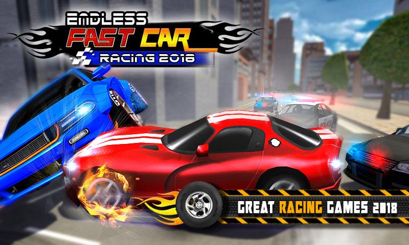 Endless Highway Traffic Super Fast Car Racing 3D截图4