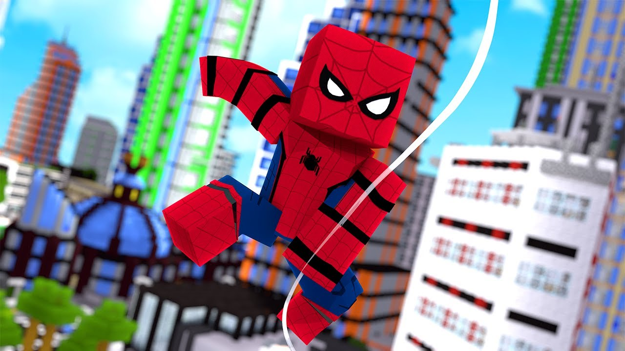 Spider-Man Addon 2018 for MCPE截图3