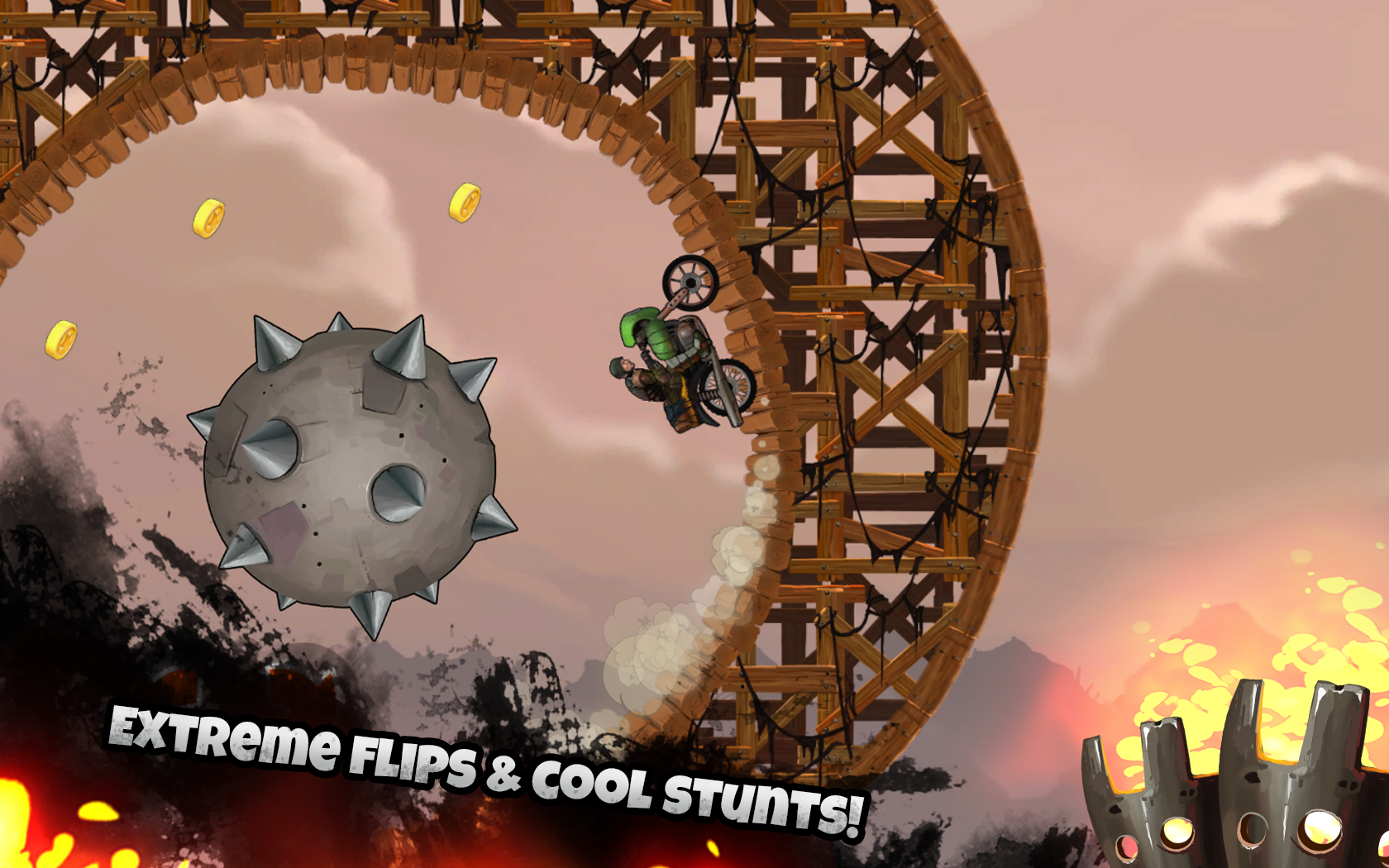 Mad Road: Apocalypse Moto Race截图4