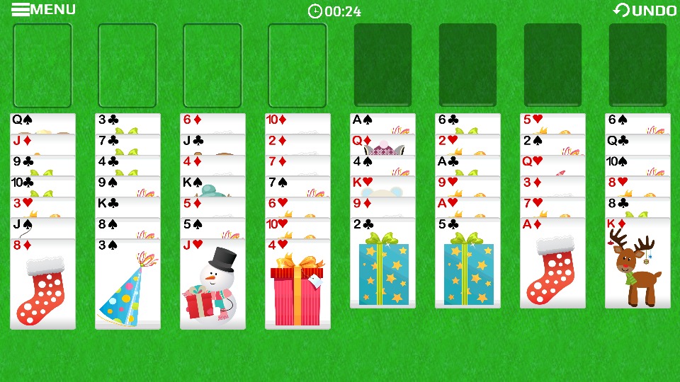 Holiday Freecell-Free Version截图2