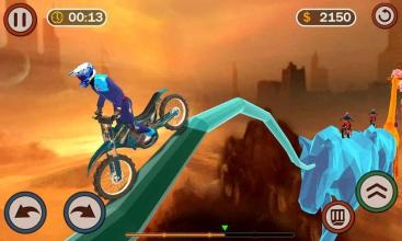 Real Bike Stunts Sprint 3D - Wheelie Challenge截图3