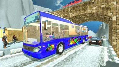 Modern Mountain Uphill Coach Bus Driver Simulator截图4