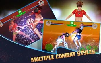 Lady Warrior – Street Combat Fighting Game截图4