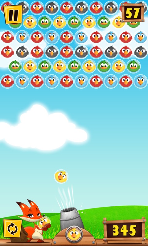 Bird Bubble Shooter截图5