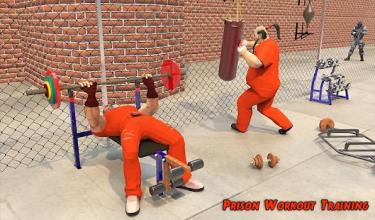 Prison Workout Training: Virtual Gym 3D截图1