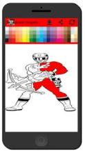 power rangers coloring截图1