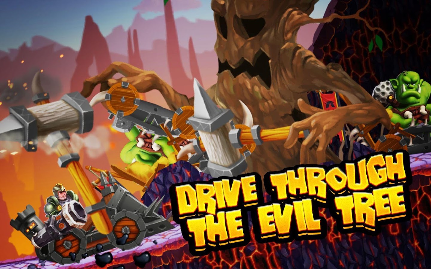 Smash and Drive: Orc Destruction Racing Game截图4