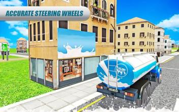 Milk Tanker Supply : 8x8 Offroad Driving Simulator截图4