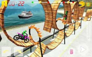 MotoBike Stunt Track: Impossible Mission截图1