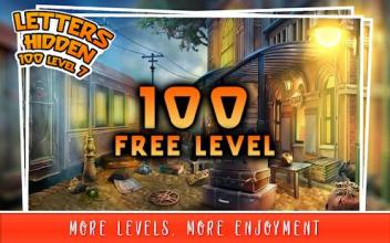 Hidden Letters 100 Level : Hidden Objects Game #7截图1