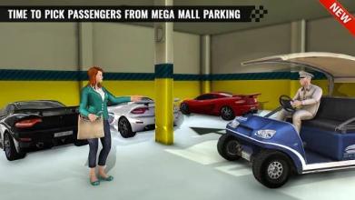 Shopping Mall Smart Taxi: Family Car Taxi Games截图2