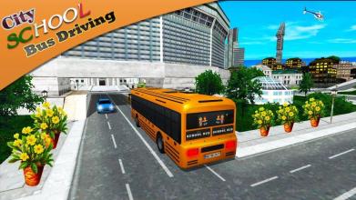 City School Bus Driving截图2