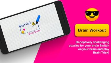 Brain Trick – Emoji Line and Dot Brain Game截图1