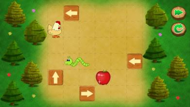 Worm & Apple Logic Puzzle截图3