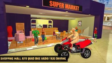 Shopping Mall ATV Quad Bike Radio Taxi Games截图3