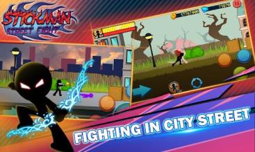 Stickman Street Fight截图2