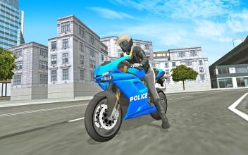 Police Bike Driver 3D : Simulator Game截图1